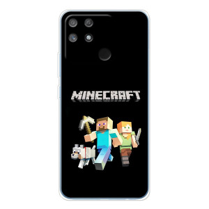 Чохол Майнкрафт на Realme NARZO 80 Lite 4G (AlphaPrint) Minecraft
