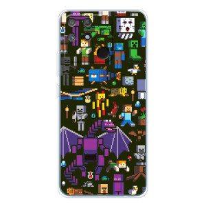 Чохол Майнкрафт на Realme NARZO 80 Lite 4G (AlphaPrint) Minecraft