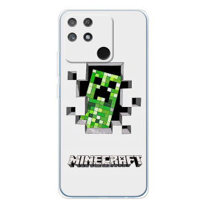 Чохол Майнкрафт на Realme NARZO 80 Lite 4G (AlphaPrint) Minecraft