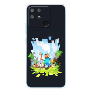 Чохол Майнкрафт на Realme NARZO 80 Lite 4G (AlphaPrint) Minecraft