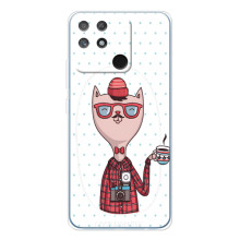 Чехол на тематику: Коты для Realme NARZO 80 Lite 4G (Кот аристократ)