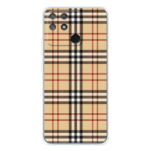 Чехол с Брендами одежды на Нарзо 80 Лайт 4G – Burberry стиль