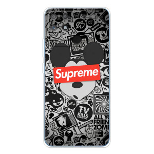 Чехол с Брендами одежды на Нарзо 80 Лайт 4G – Supreme Маус