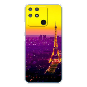 Чохол Ейфелева Вежа на Realme NARZO 80 Lite 4G – Яскрава башня