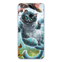 Бампер с изображением Котиков для Нарзо 80 Лайт 4G (Чеширский  КОТИК)