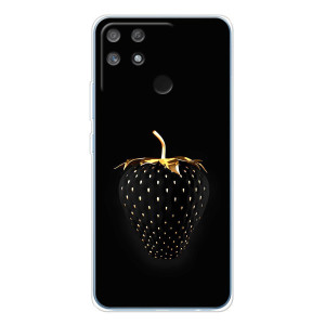 Чохол з зображенням смачної їжі для Realme NARZO 80 Lite 4G – Чорна полуниця