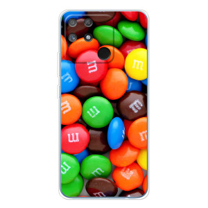 Чохол з зображенням смачної їжі для Realme NARZO 80 Lite 4G – Різнокольорові M&M'S