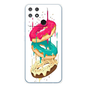 Чохол з зображенням смачної їжі для Realme NARZO 80 Lite 4G – Соковиті пончики