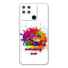 Чехол Амонг Ас для Realme NARZO 80 Lite 4G (AlphaPrint) – Яркий АмонгАс