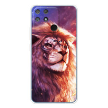 Чехол с картинкой на Realme NARZO 80 Lite 4G – Красочный ЛЕВ