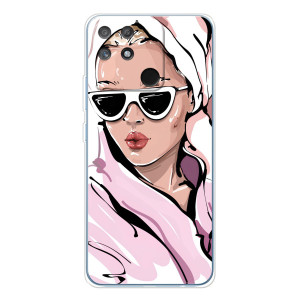 Чехол с картинкой Модные Девчонки Realme NARZO 80 Lite 4G – Девушка в халате