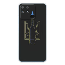 Чехол с картинкой (Патриотический ГЕРБ) на Realme NARZO 80 Lite 4G – Герб - Молотова