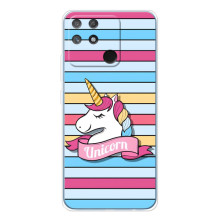 Чехол для Нарзо 80 Лайт 4Джи - (Единорожки - Новинки) (AlphaPrint) – Unicorn