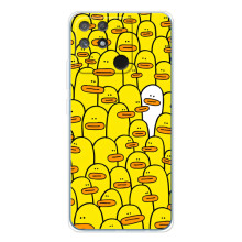 Чехол с принтом для Нарзо 80 Лайт 4Джи - (Прикольные) (AlphaPrint) (Белая уточка)