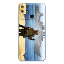 Чехол с принтом (Русский корабль...) для Нарзо 80 Лайт 4Джи (AlphaPrint) – Русский корабль