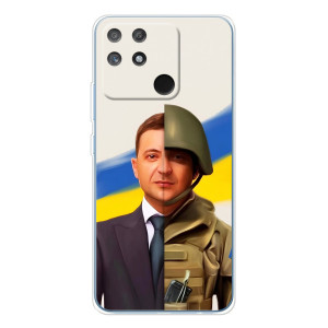 Чохол для Realme NARZO 80 Lite 4G (AlphaPrint - с принтом Зеленського)