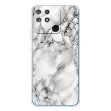Чехол с текстурой Мрамора на Нарзо 80 Лайт 4G – Белый мрамор