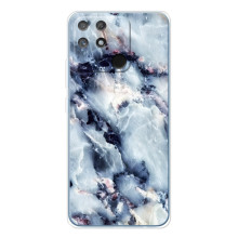 Чехол с текстурой Мрамора на Нарзо 80 Лайт 4G – Изумрудный мрамор