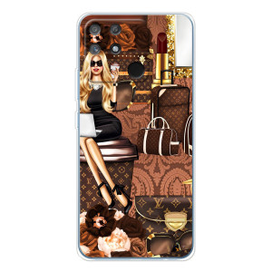 Чехол Стиль Louis Vuitton на Realme NARZO 80 Lite 4G (Мода Луи Виттон)