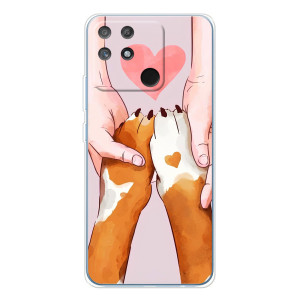 Чехол (ТПУ) Милые собачки для Realme NARZO 80 Lite 4G (Любовь к собакам)