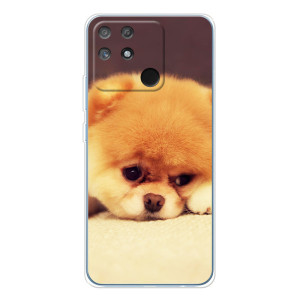 Чехол (ТПУ) Милые собачки для Realme NARZO 80 Lite 4G (Померанский шпиц)