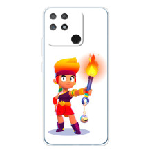 Чехол (ТПУ) с героями Бравл Старс на Realme NARZO 80 Lite 4G (Пенни)