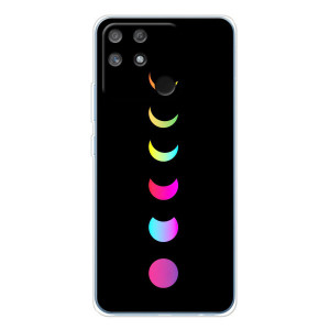 Чехол (ТПУ) с планетами на Realme NARZO 80 Lite 4G – Полнолуние
