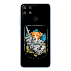 Чехол с принтом для Realme NARZO 80 Lite 4G (Патрон Воин)
