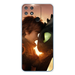 Чехол дракон Беззубик для Realme NARZO 80 Lite 4G – Беззубик и Иккинг