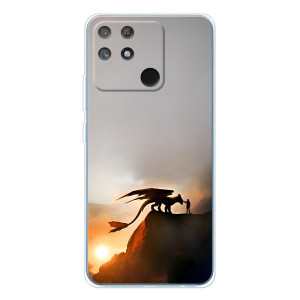 Чехол дракон Беззубик для Realme NARZO 80 Lite 4G – Мультиик Беззубик