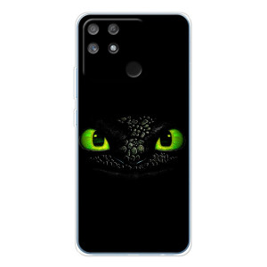 Чехол дракон Беззубик для Realme NARZO 80 Lite 4G – Глаза Беззубика