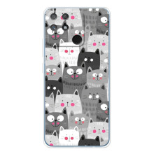 Чехол с милыми котиками на  (Коллаж с котами)