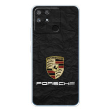 Чехол с авто Порше для Realme NARZO 80 Lite 4G – Логотип Порше