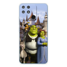 Чехол с мультфильмом Шрек на Realme NARZO 80 Lite 4G
