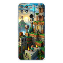 Чехол с картинками Майнкрафт для 