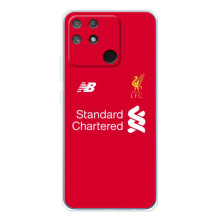 Чехол с картинкой ФК Ливерпуль на  (Форма Ливерпуля)