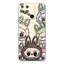 Чохол з Лабубу на Realme NARZO 80 Lite 4G (Колаж Лабубу)