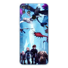 Чехол с принтом дракон Беззубик для  (Герои Беззубика)