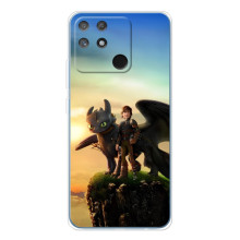 Чехол с принтом дракон Беззубик для  (Мультфильм про дракона)