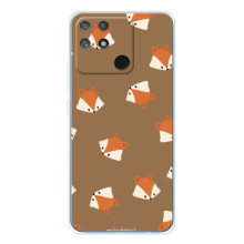 Чехол с принтом лисички на  (Маленькие лисички)