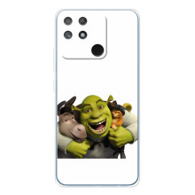 Печатный чехол с принтом Шрек для Realme NARZO 80 Lite 4G