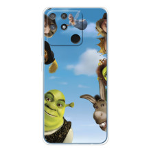 Печатный чехол с принтом Шрек для Realme NARZO 80 Lite 4G – Шрек персонажи