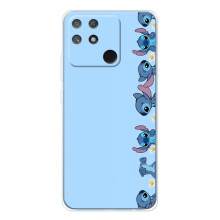 Чехол с принтом Стич на Realme NARZO 80 Lite 4G – Стич фон