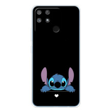 Чехол с принтом Стич на Realme NARZO 80 Lite 4G – Стич на черном