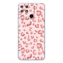 Чохол з розовим принтом для Realme NARZO 80 Lite 4G – Рожевий леопард