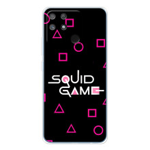 Чехол Гра в кальмара для Realme NARZO 80 Lite 4G – Логотип игры кальмара