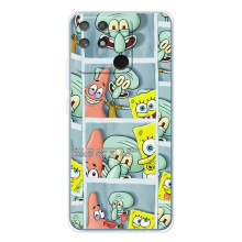 Силиконовый чехол Спанч Боб на Нарзо 80 Лайт 4G – Фото-БоБ