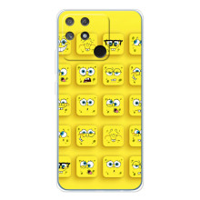 Силиконовый чехол Спанч Боб на Нарзо 80 Лайт 4G – Спанч-БОБ