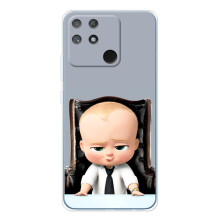 Мультяшный принт на Чехол для Нарзо 80 Лайт 4G (BOSS)