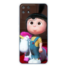 Мультяшный принт на Чехол для Нарзо 80 Лайт 4G (Девочка Агнес)